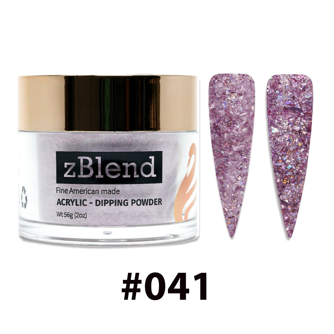 zBlend - zGel - zLacquer | #041 - #052 Glitter Collection - 12 Colors