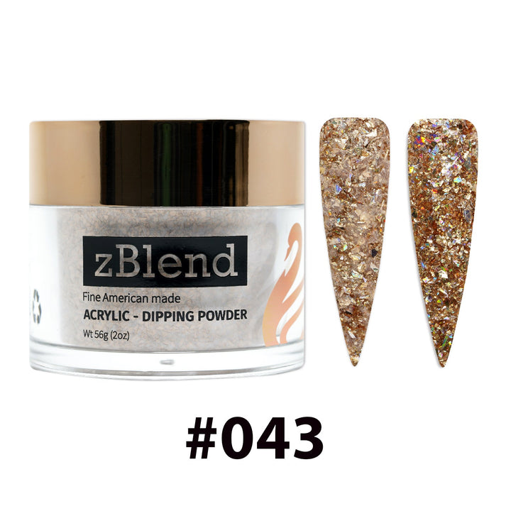 zBlend - zGel - zLacquer | #041 - #052 Glitter Collection - 12 Colors