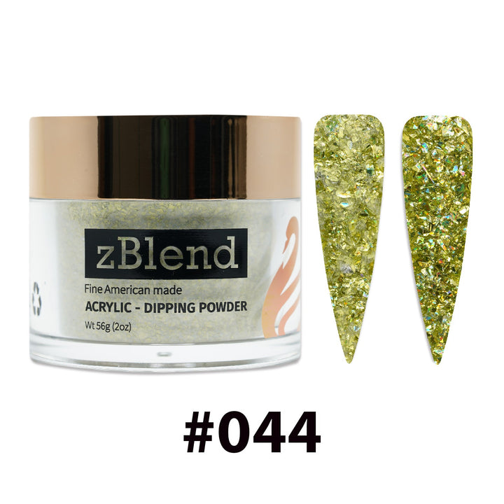 zBlend - zGel - zLacquer | #041 - #052 Glitter Collection - 12 Colors