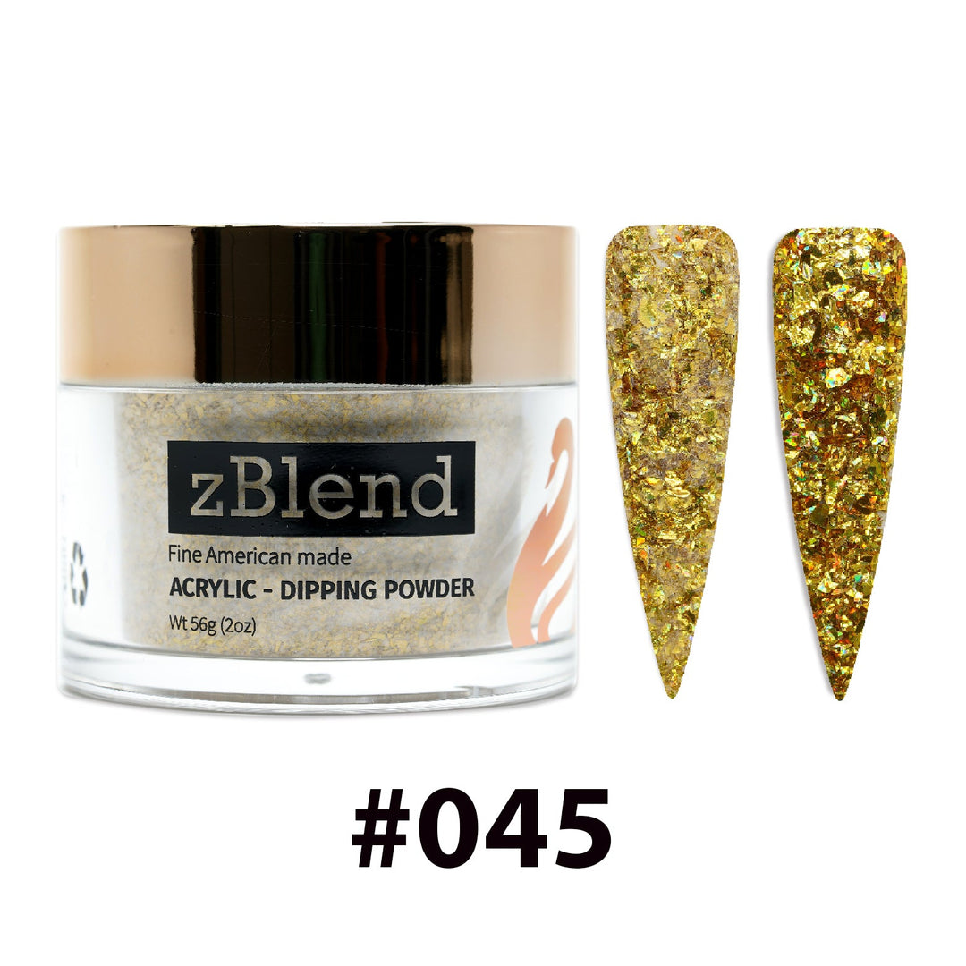 zBlend - zGel - zLacquer | #041 - #052 Glitter Collection - 12 Colors