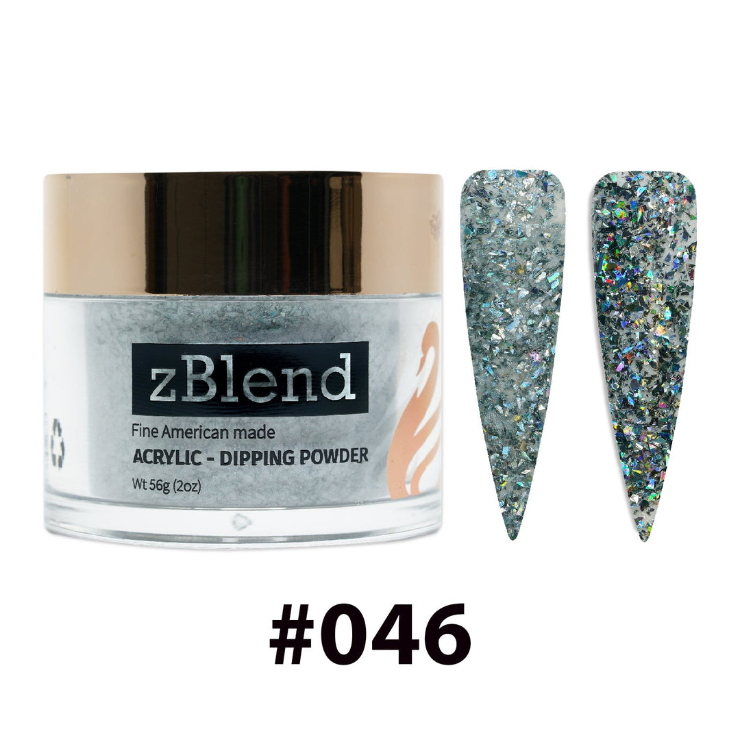 zBlend - zGel - zLacquer | #041 - #052 Glitter Collection - 12 Colors