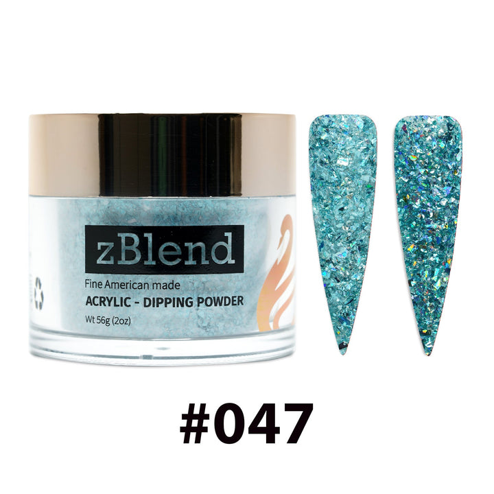 zBlend - zGel - zLacquer | #041 - #052 Glitter Collection - 12 Colors