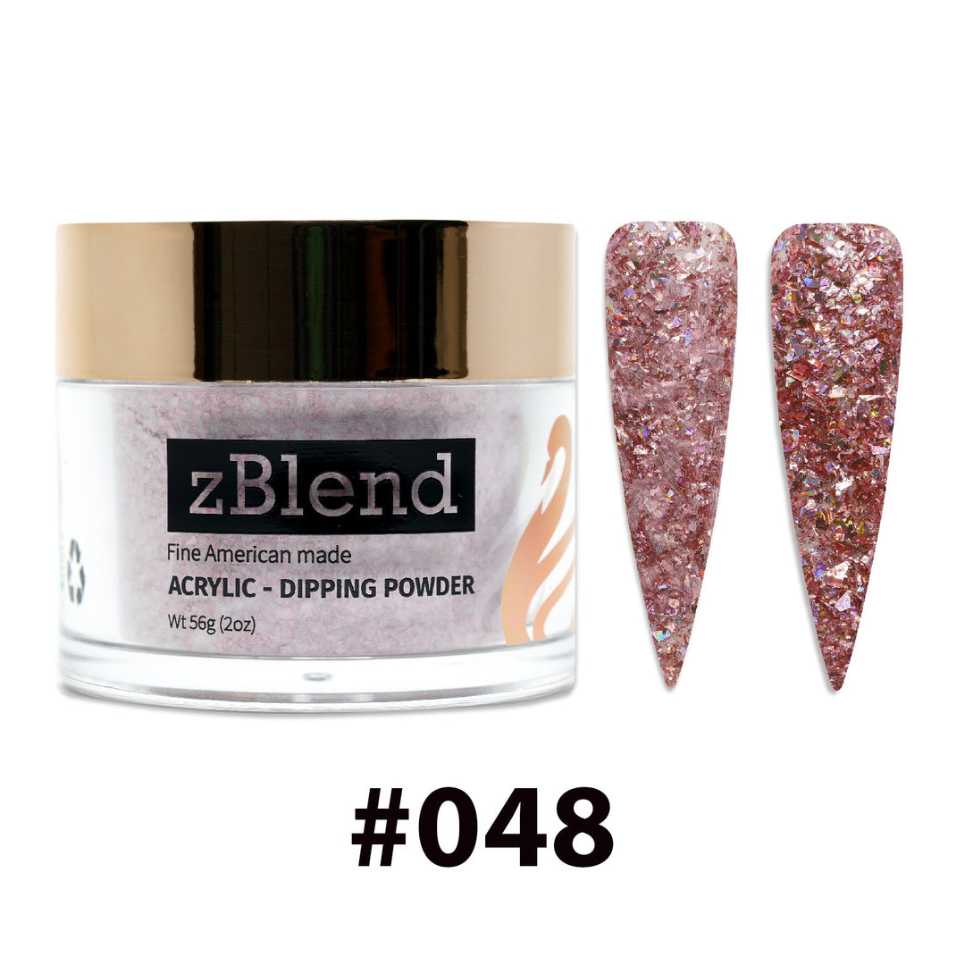 zBlend - zGel - zLacquer | #041 - #052 Glitter Collection - 12 Colors