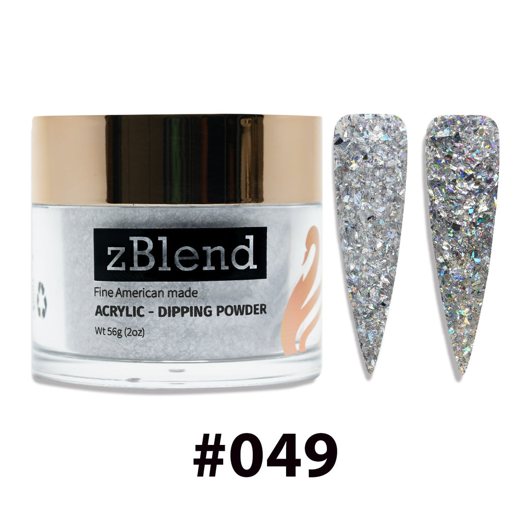 zBlend - zGel - zLacquer | #041 - #052 Glitter Collection - 12 Colors