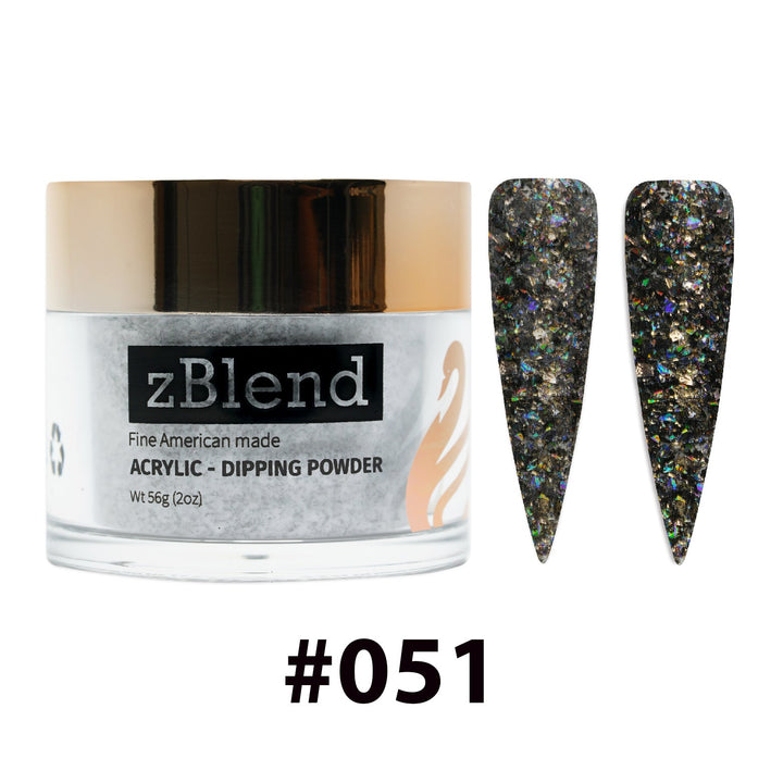 zBlend - zGel - zLacquer | #041 - #052 Glitter Collection - 12 Colors