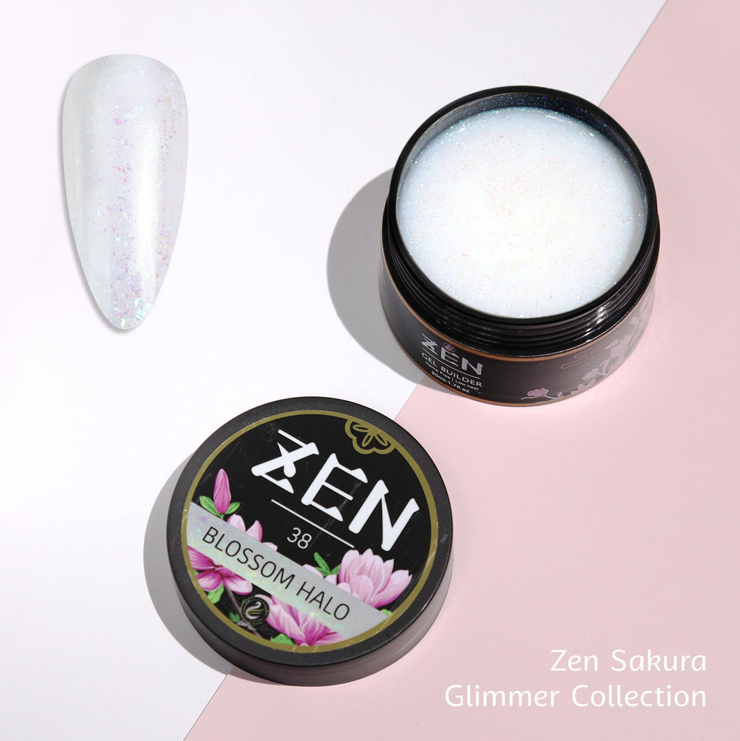 KaZEN | Builder Gel Sakura Glimmer Collection #37-#48