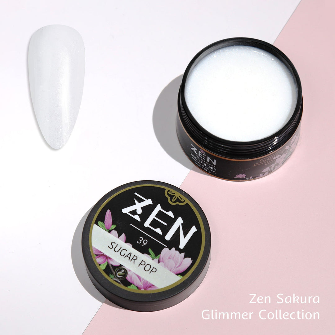 KaZEN | Builder Gel Sakura Glimmer Collection #37-#48