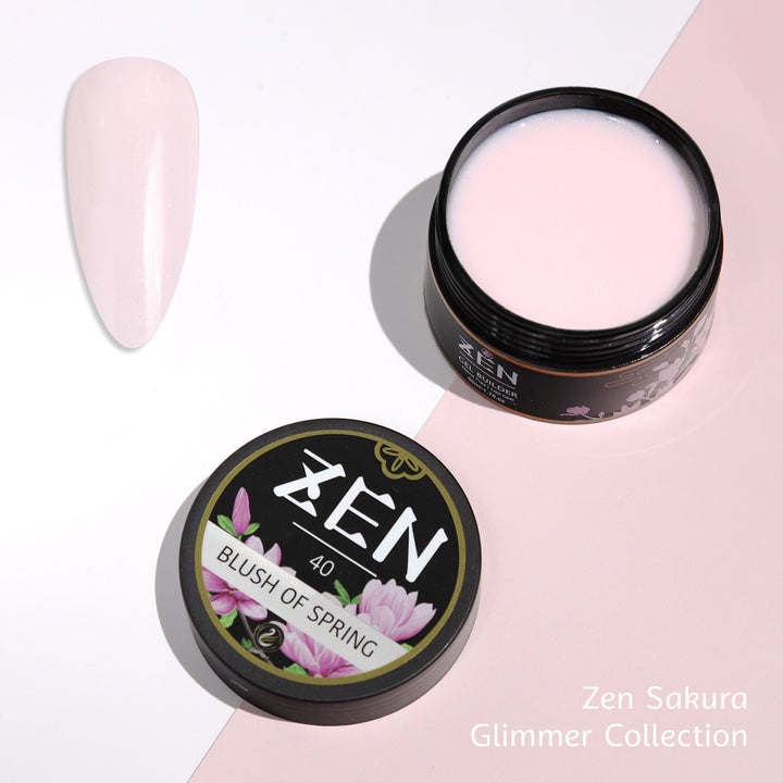 KaZEN | Builder Gel Sakura Glimmer Collection #37-#48