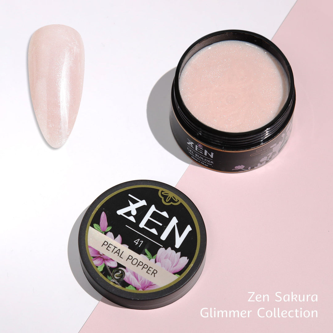 KaZEN | Builder Gel Sakura Glimmer Collection #37-#48