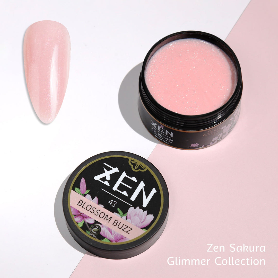 KaZEN | Builder Gel Sakura Glimmer Collection #37-#48