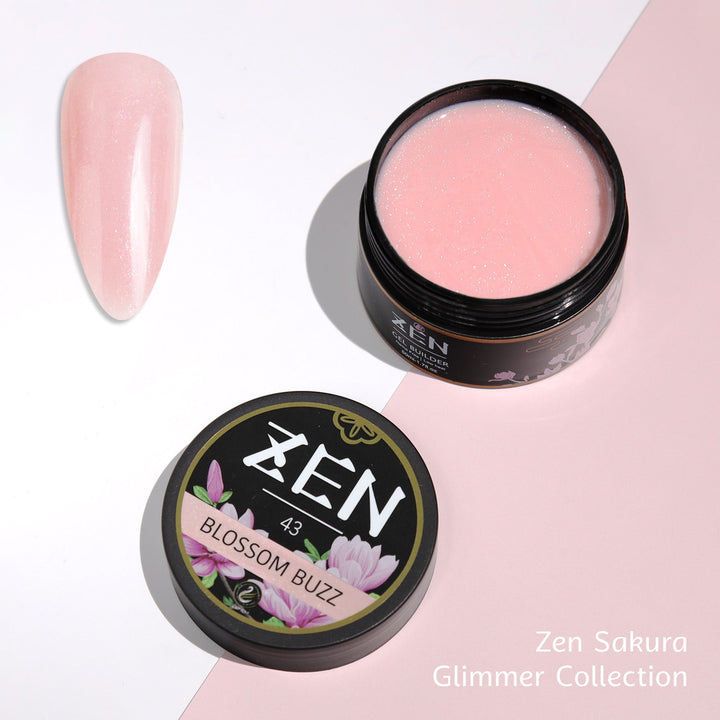 KaZEN | Builder Gel Sakura Glimmer Collection #37-#48