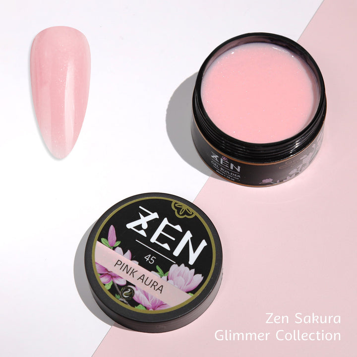 KaZEN | Builder Gel Sakura Glimmer Collection #37-#48