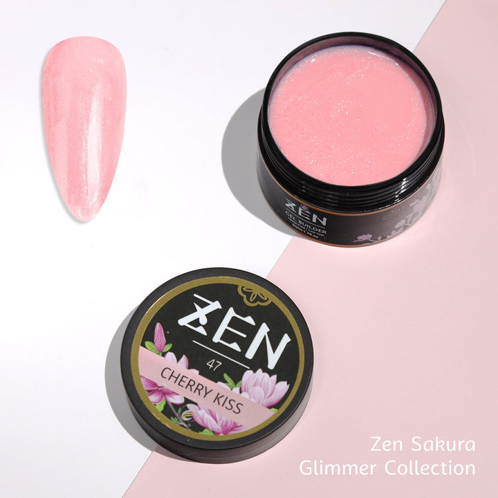 KaZEN | Builder Gel Sakura Glimmer Collection #37-#48