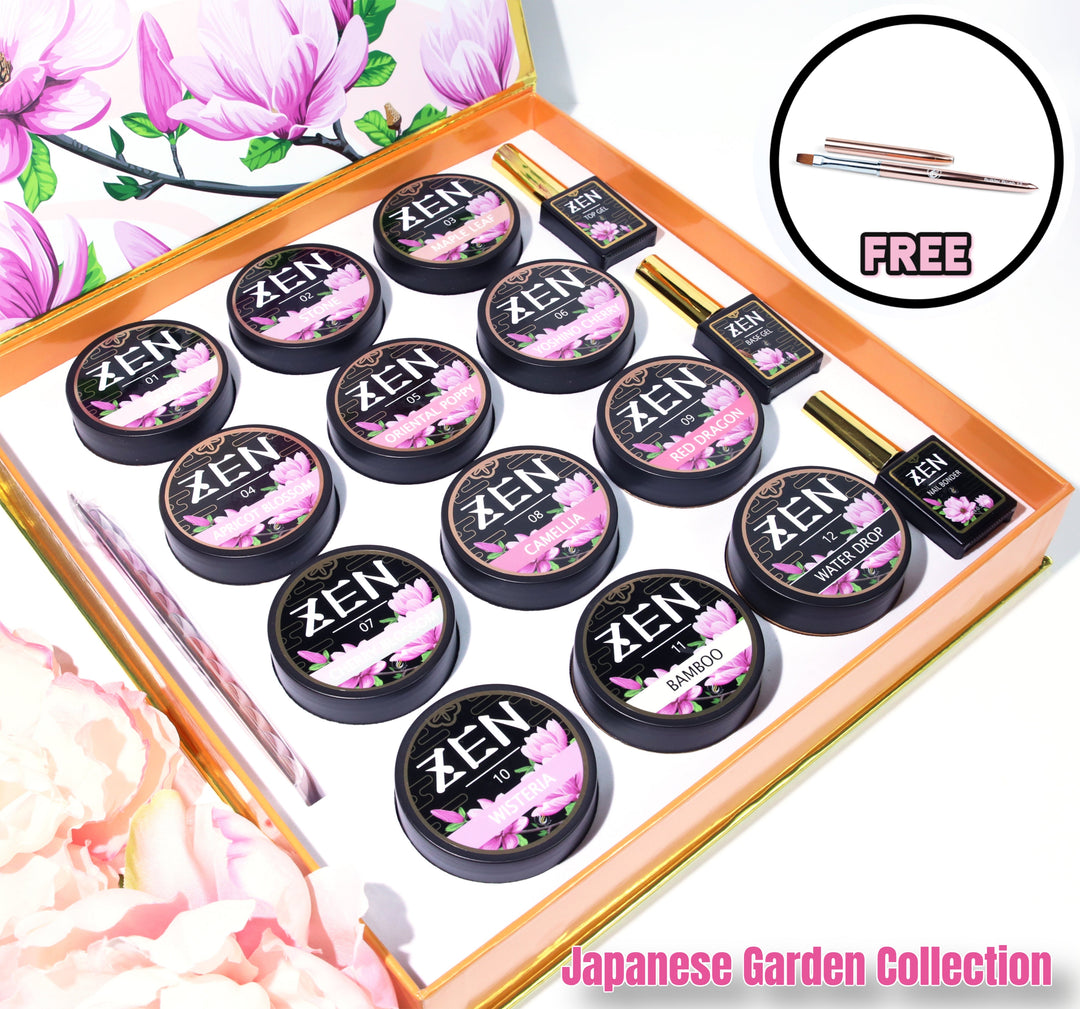 ZEN | Builder Gel Japanese Garden Collection #01-#12