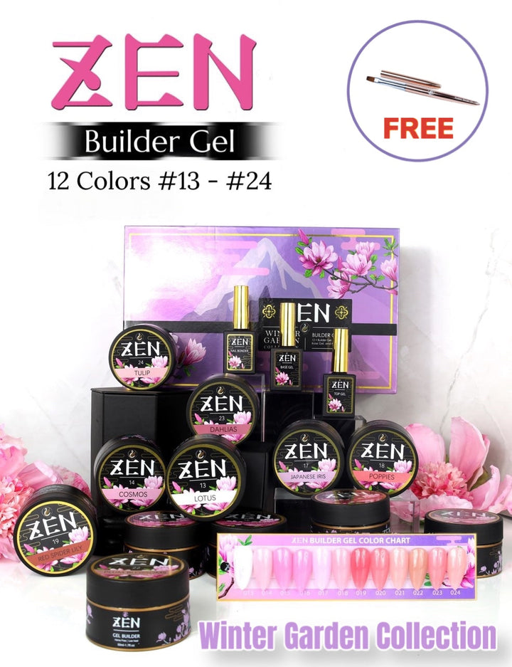 ZEN | Builder Gel Winter Garden Collection #13-#24