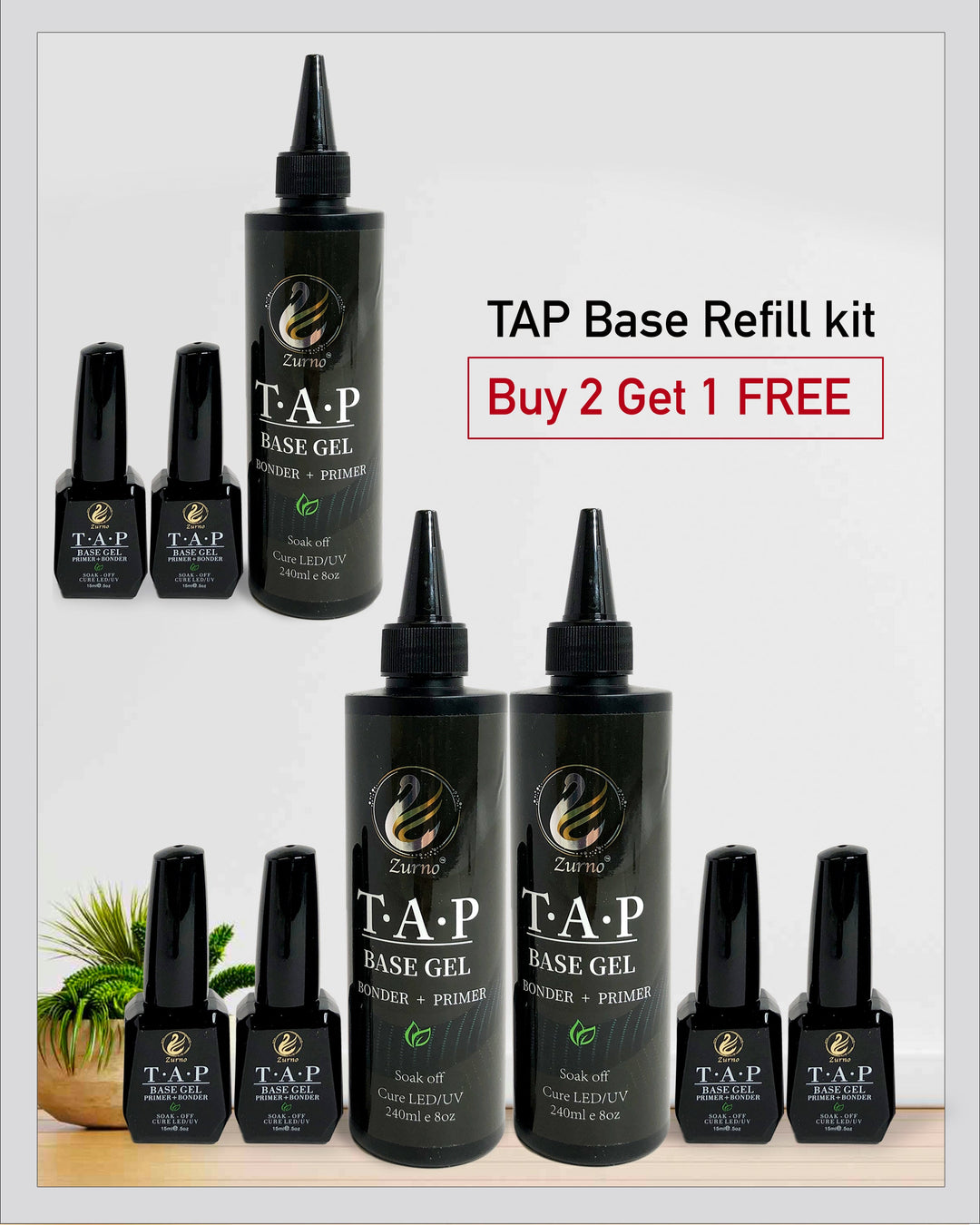 T.A.P Gel | Top & Base Gel Section