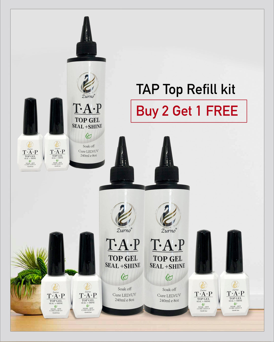 T.A.P Gel | Top & Base Gel Section