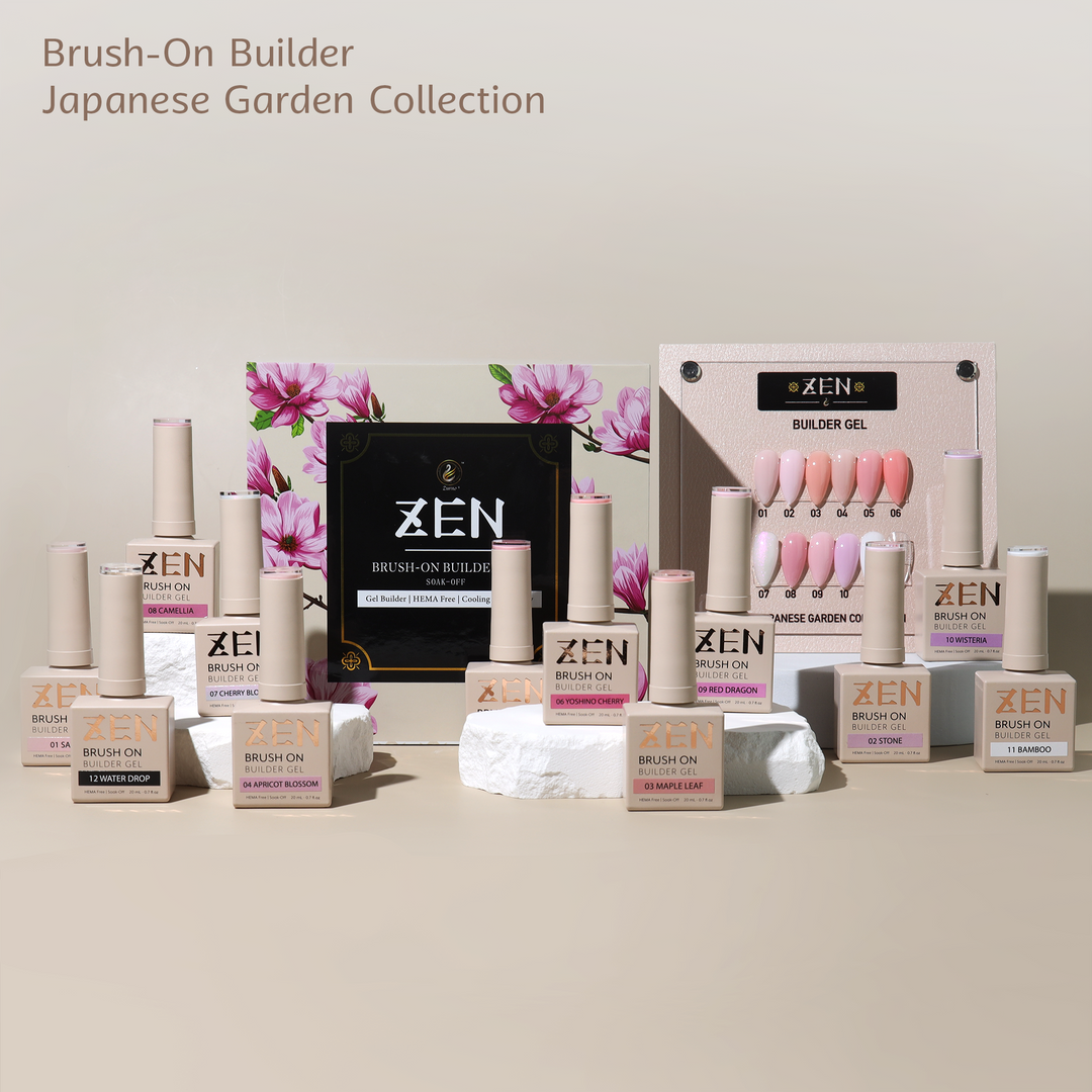 Zen Builder Gel Brush On Builder Gel – Japanese Garden Collection Full Collection