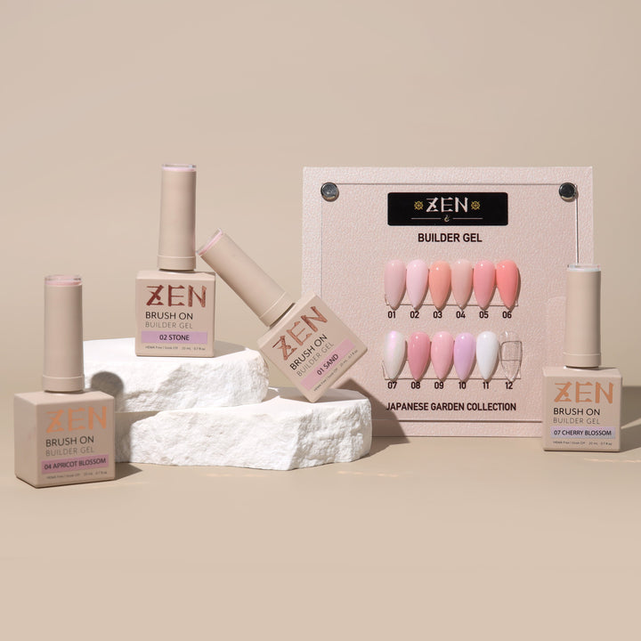 Zen Builder Gel Brush On Builder Gel – Japanese Garden Collection 