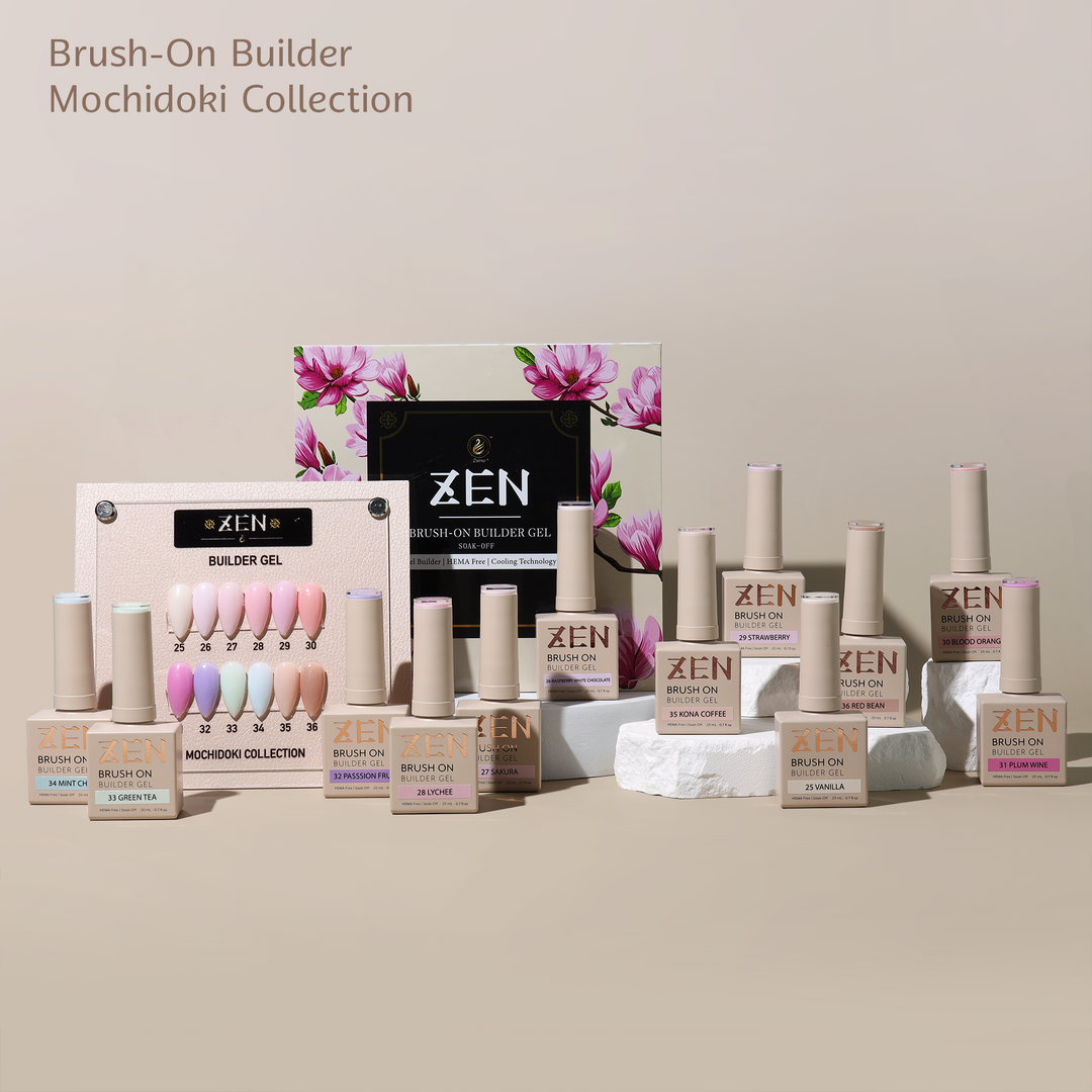 Zen Builder Gel Brush On Builder Gel – Mochidoki Collection 