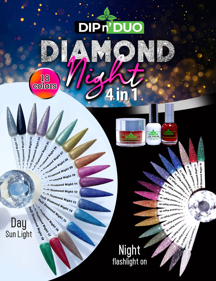 DIP n' DUO - Diamond Night Collection - 18 Colors