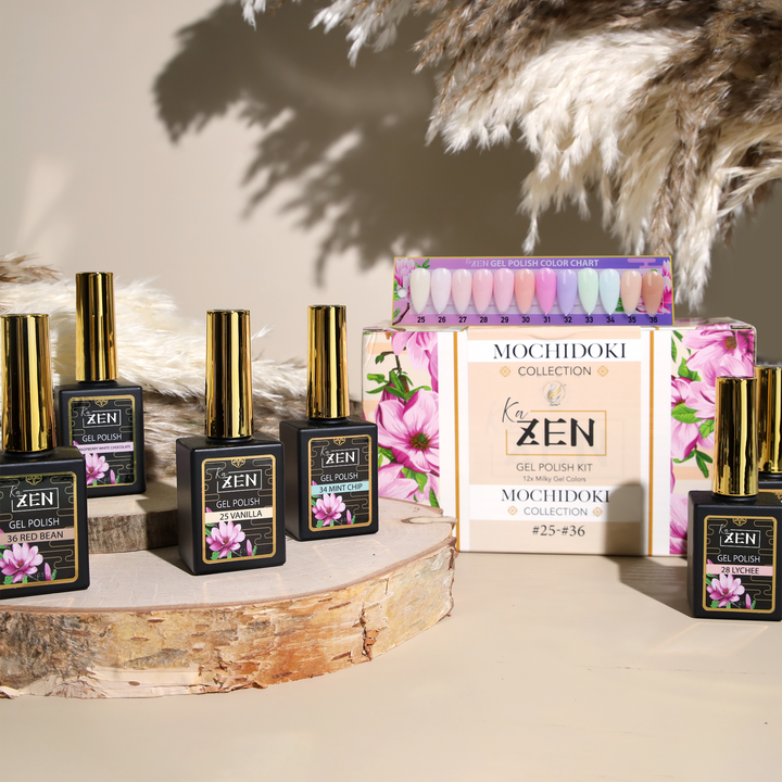 KaZEN | Milky Gel Polish Mochidoki Collection #25-#36