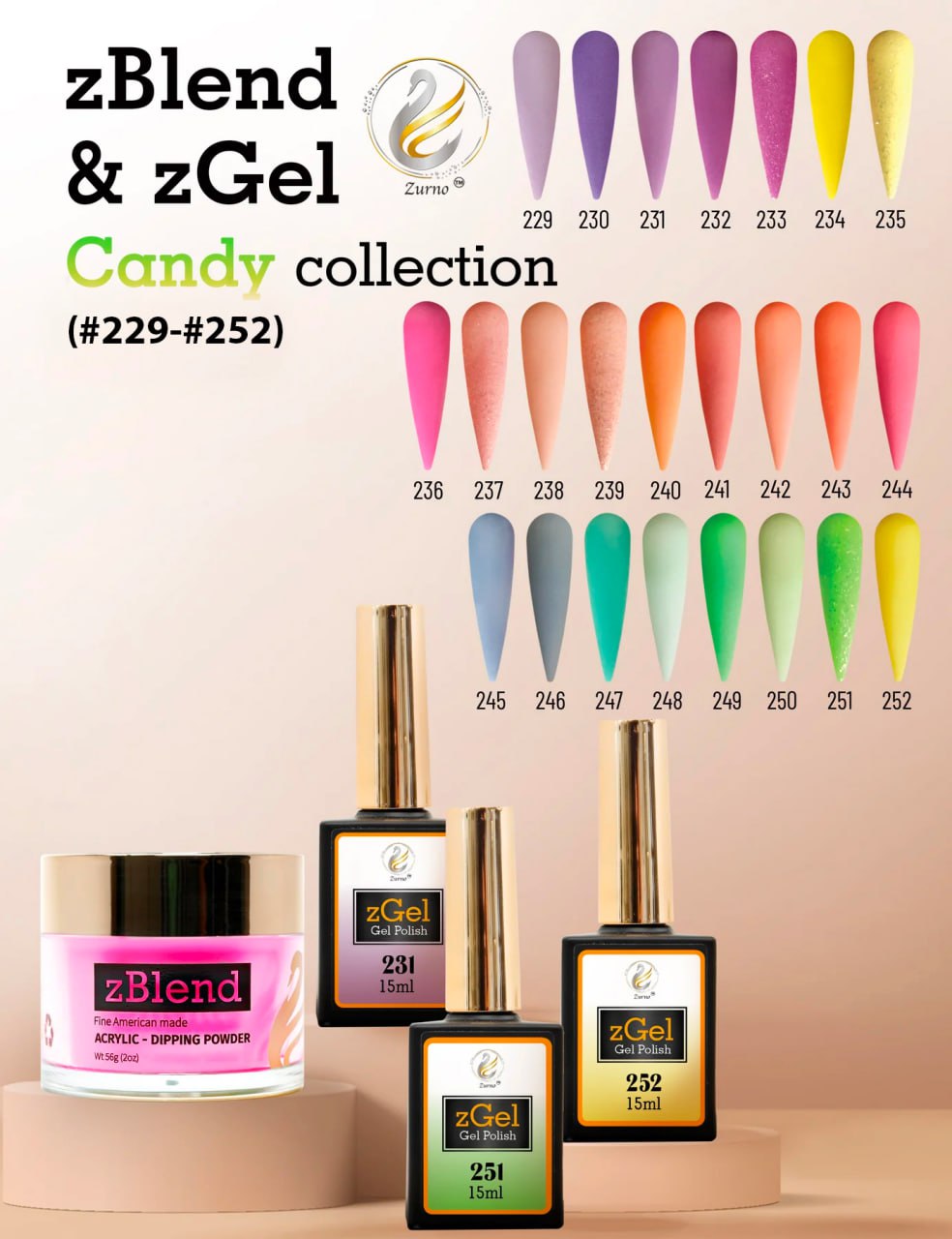 zBlend OR zGel OR zLacquer - Complete Set