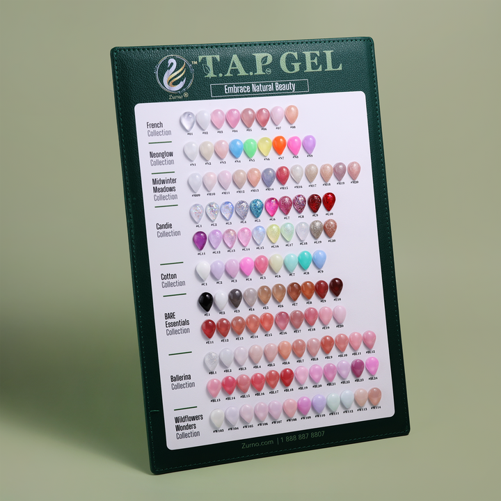 Tap Ring Color Code T.A.P Gel | Color Chart – Zurno Australia