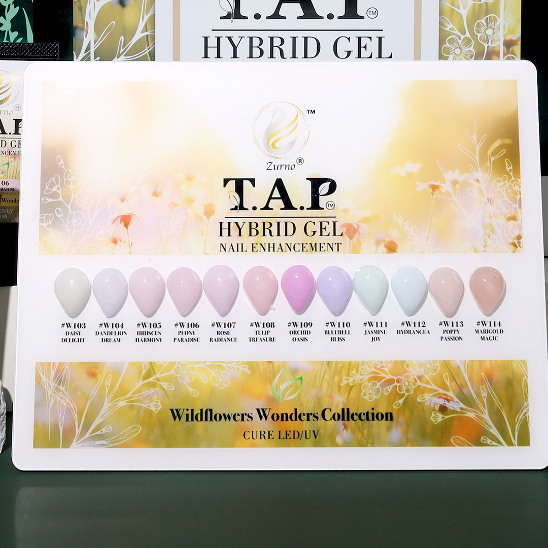 T.A.P Gel | Color Chart